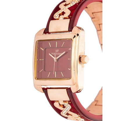 Fortuner Jam Tangan Analog Wanita Rosegold Water Resist Becca