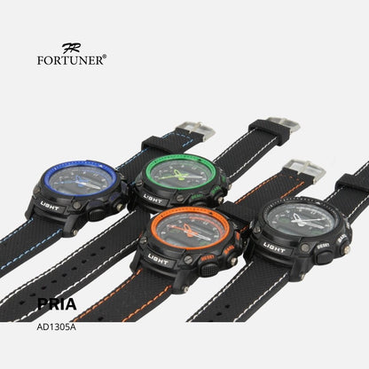 Fortuner Jam Tangan Pria Sport Digital-Analog Water Resist Rubber Ilario