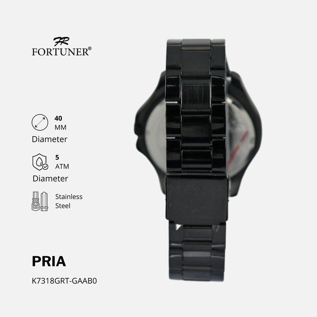 Fortuner Jam Tangan Analog Pria Water Resistant Harris