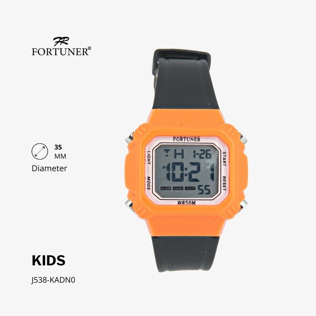 Fortuner Jam Tangan Anak Digital Water Resist Rubber Aloha