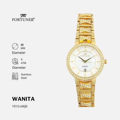 Fortuner Jam Tangan Analog Wanita Water Resistant Jane