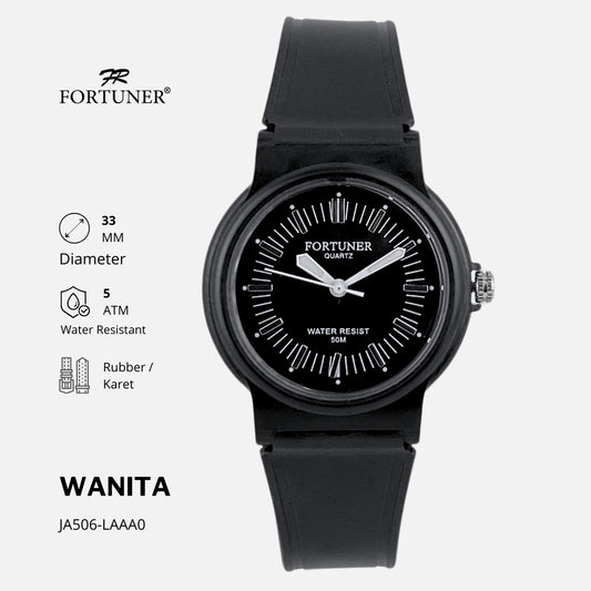 Fortuner Jam Tangan Analog Wanita Water Resistant Zvezdana