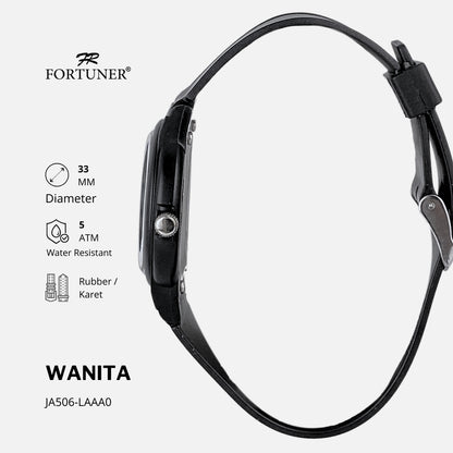 Fortuner Jam Tangan Analog Wanita Water Resistant Zvezdana