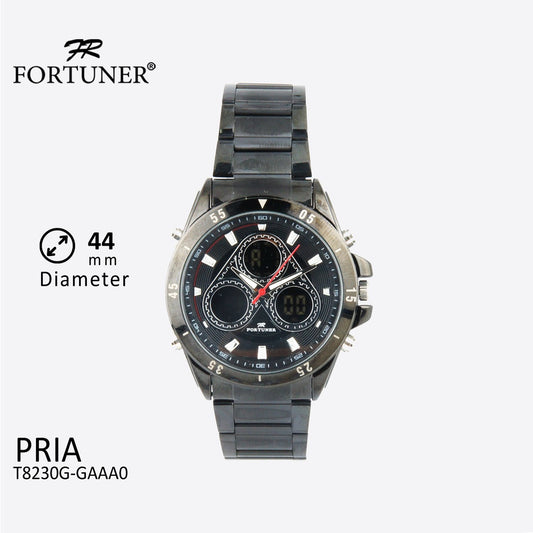 Fortuner Jam Tangan Digital Analog Pria Water Resistant Ford