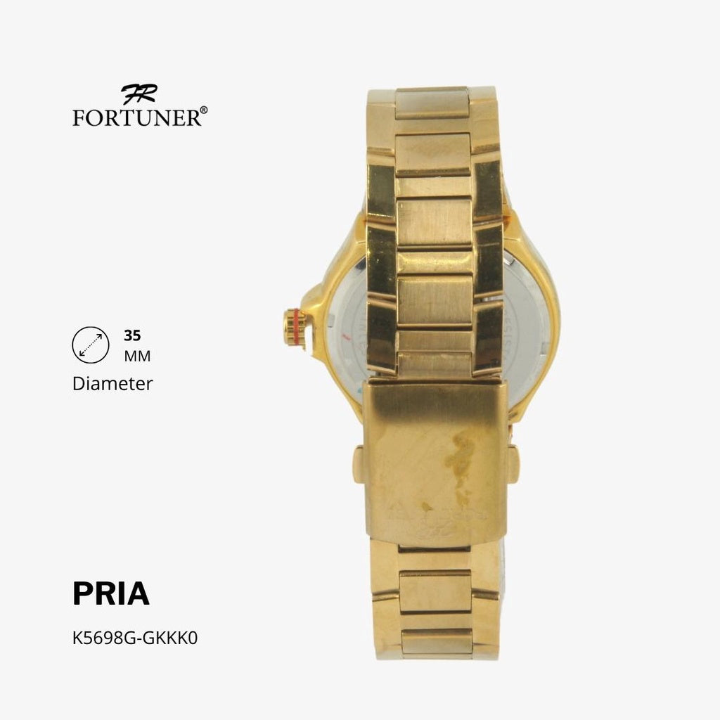 Fortuner Jam Tangan Analog Pria Water Resistant Rantai Consuel