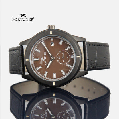 Fortuner Jam Tangan Analog Pria Water Resistant Kanvas Harlyn