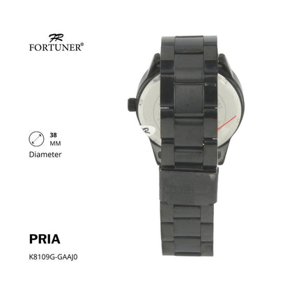 Fortuner Jam Tangan Analog Pria Water Resistant Rantai Halsy