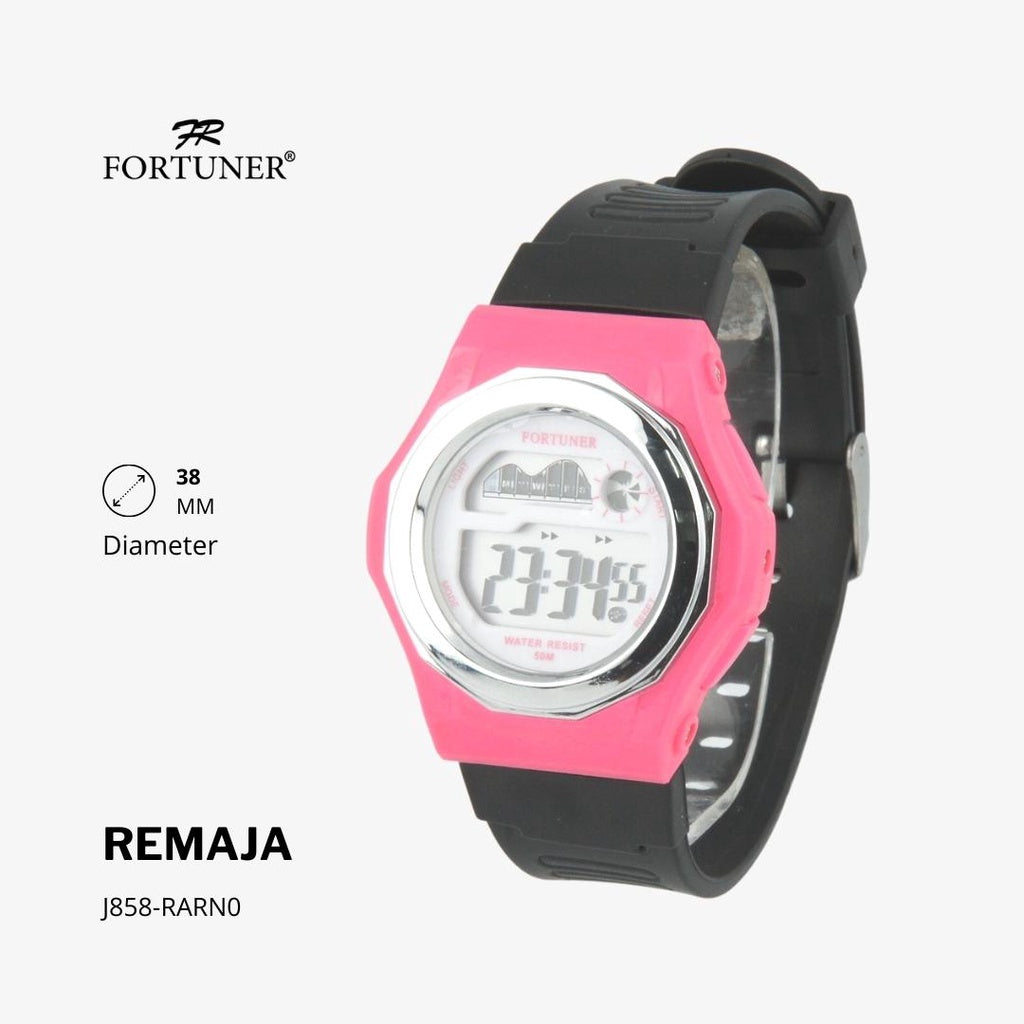 Fortuner Jam Tangan Remaja Digital Water Resist Neille