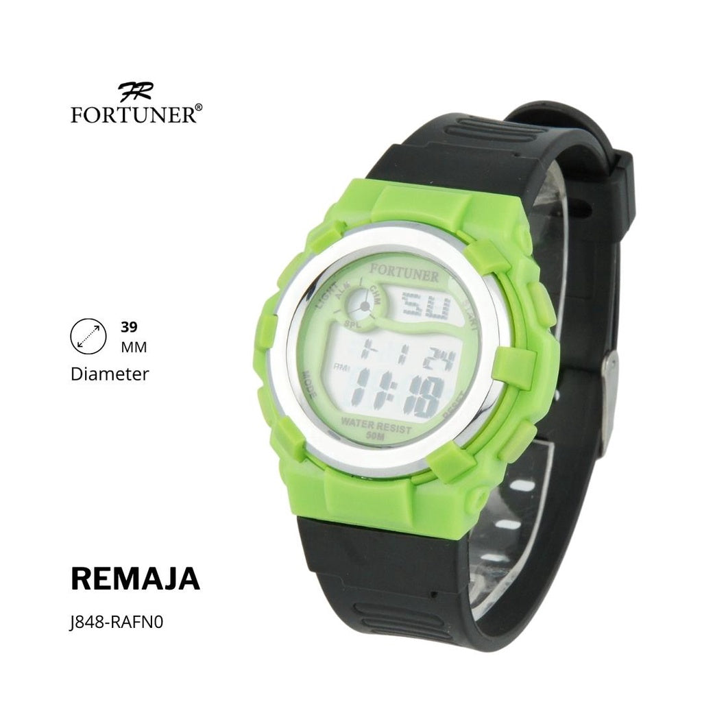 Fortuner Jam Tangan Remaja Digital Water Resist Fortney