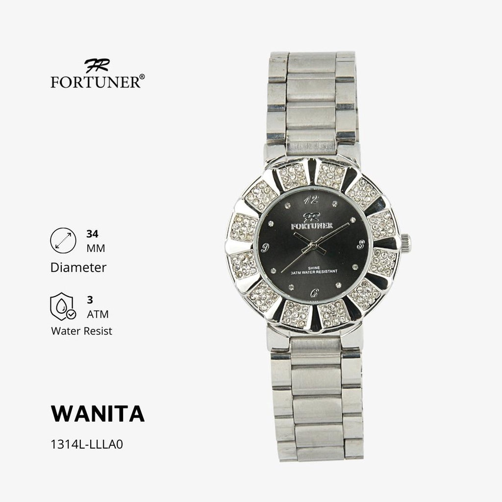 Fortuner Jam Tangan Analog Wanita Water Resistant Rantai Yolantha