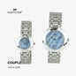 Fortuner Arloji Couple Jam Tangan Analog Water Resistant Kombi Raynell