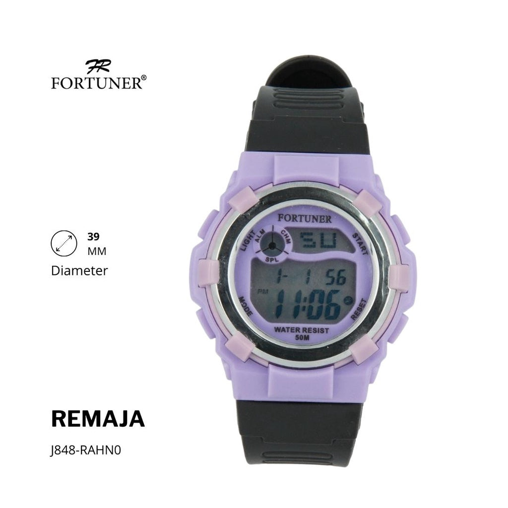 Fortuner Jam Tangan Remaja Digital Water Resist Fortney