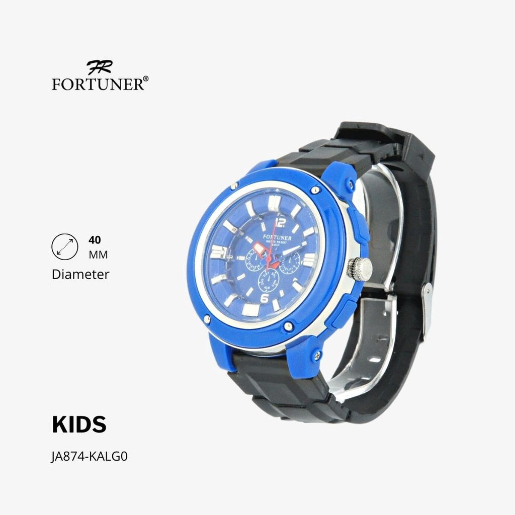 Fortuner Jam Tangan Anak Analog Water Resist Karet Finnegan