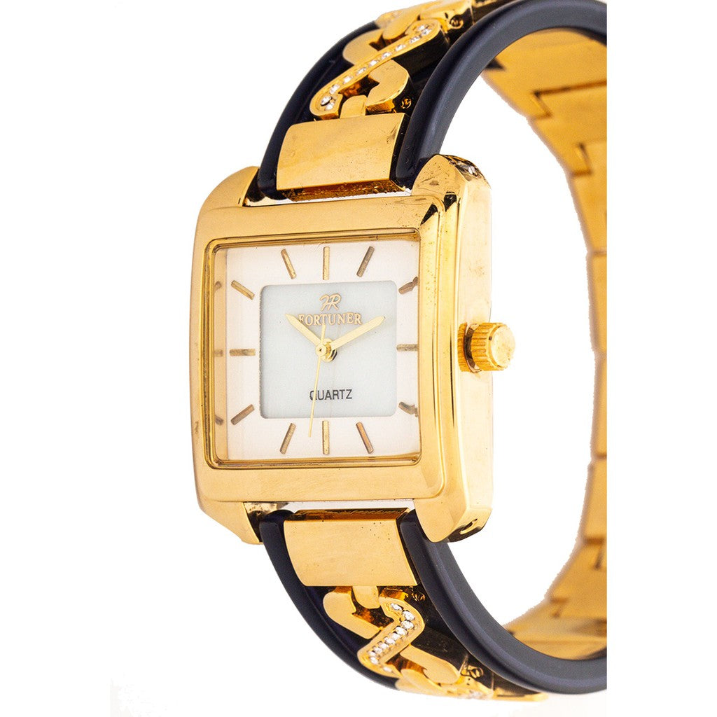 Fortuner Jam Tangan Analog Wanita Gold Water Resist Belinda