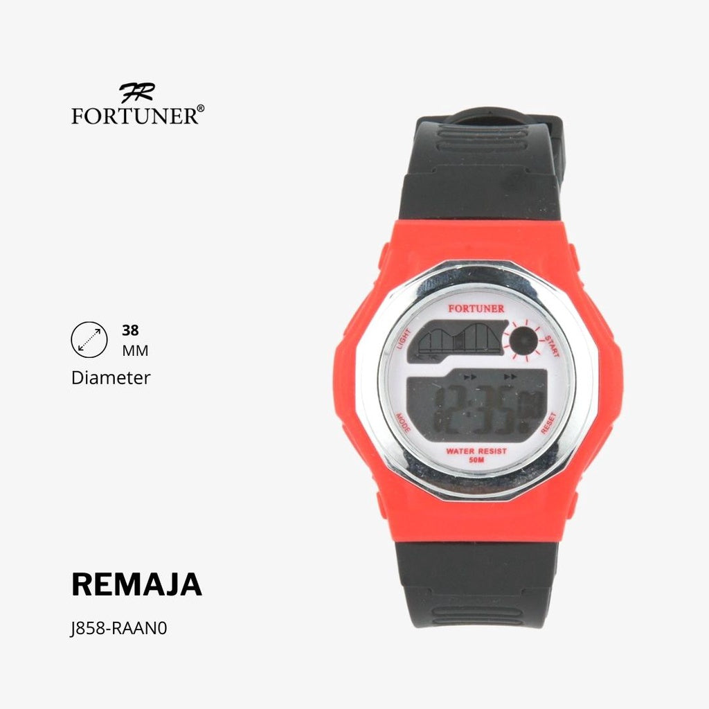 Fortuner Jam Tangan Remaja Digital Water Resist Neille