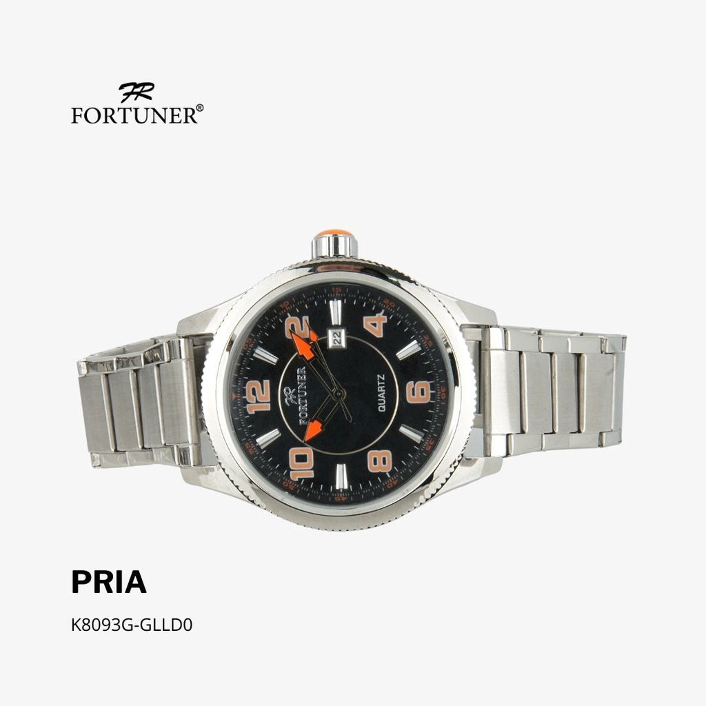 Fortuner Jam Tangan Analog Pria Water Resistant Rantai Haidar