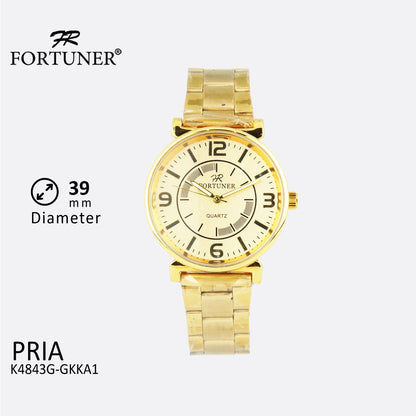 Fortuner Jam Tangan Analog Pria Water Resistant Dekle