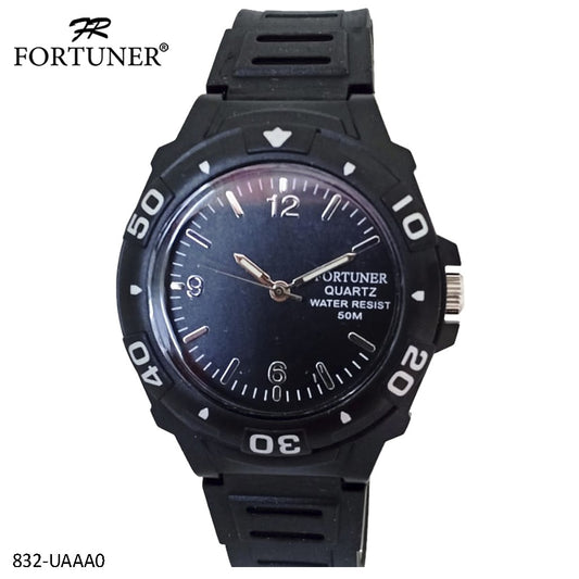 Fortuner Original Jam Tangan Pria Garansi Analog Rubber 832-UAAA0