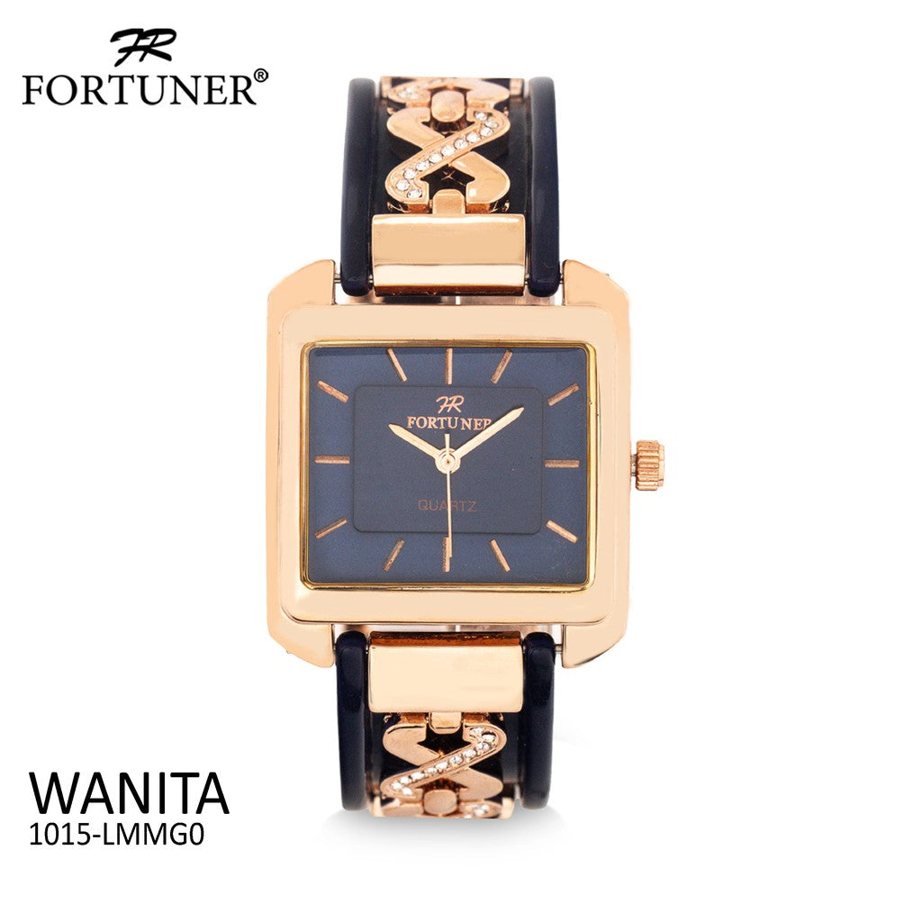 Fortuner Jam Tangan Analog Wanita Rosegold Water Resist Bora