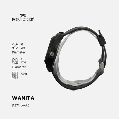 Fortuner Jam Tangan Analog Wanita Water Resistant Zoreena