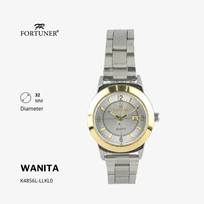 Fortuner Jam Tangan Analog Wanita Water Resistant Rantai Yocasta