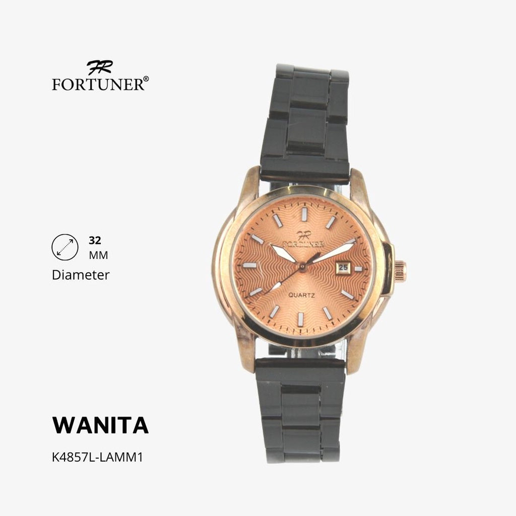 Fortuner Jam Tangan Analog Wanita Water Resistant Rantai Yacintha
