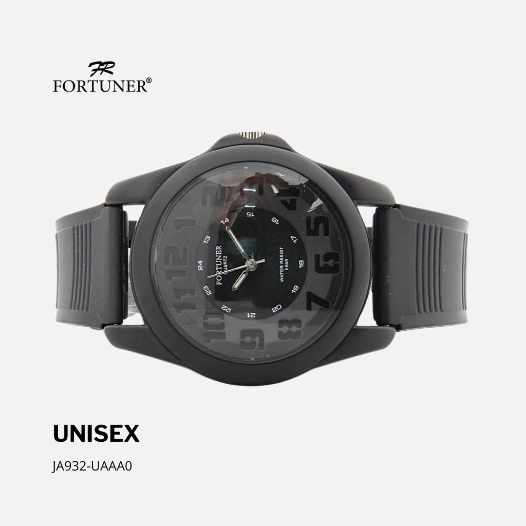 Fortuner Jam Tangan Analog Pria Wanita Water Resistant Sport Rubber Paisley