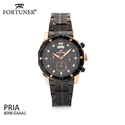 Fortuner Jam Tangan Analog Pria Chrono Water Resistant Algie