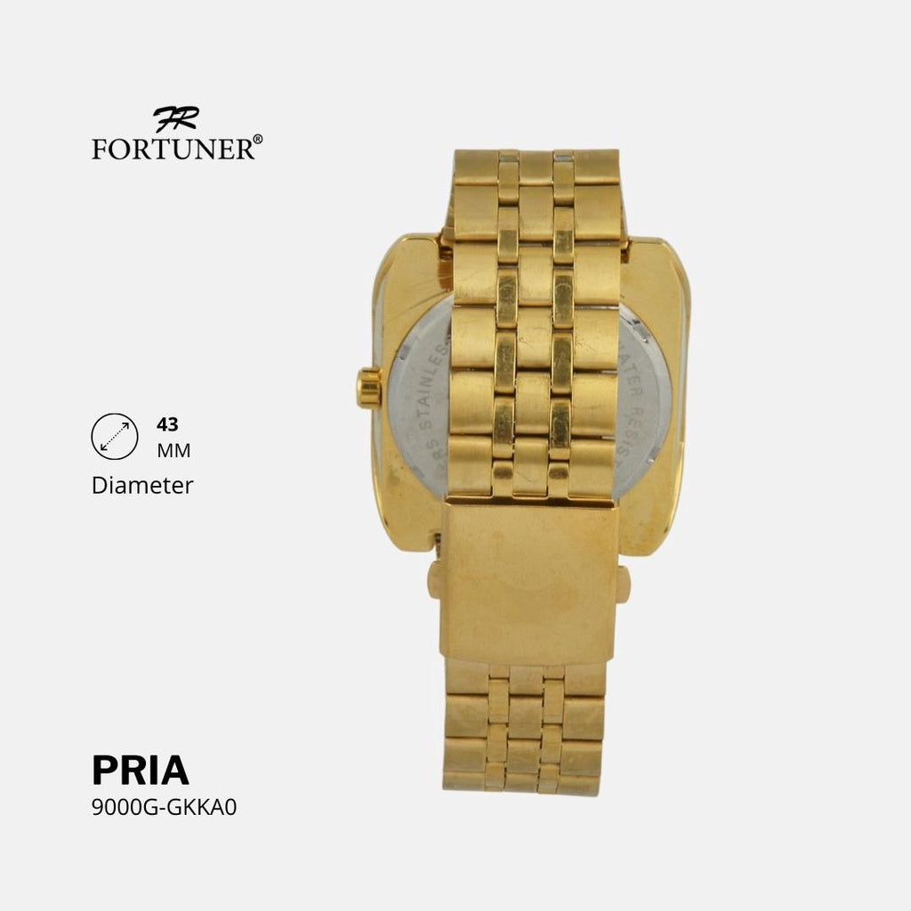 Fortuner Jam Tangan Analog Pria Water Resistant Fillmore