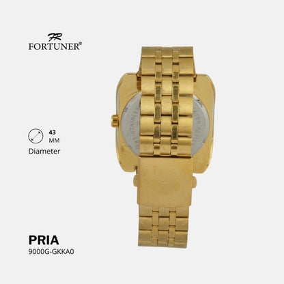 Fortuner Jam Tangan Analog Pria Water Resistant Fillmore