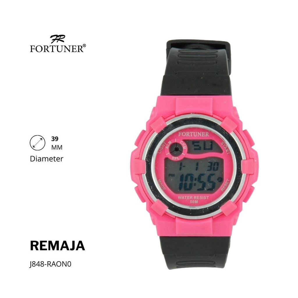 Fortuner Jam Tangan Remaja Digital Water Resist Fortney