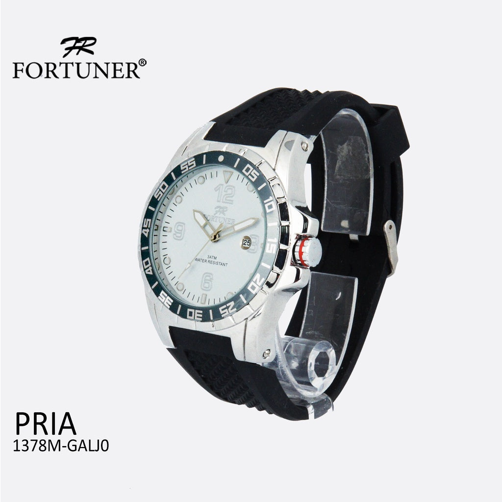 Fortuner Jam Tangan Analog Pria Water Resistant Delroi