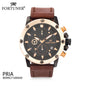 Fortuner Jam Tangan Analog Pria Chrono Water Resistant Ashtun