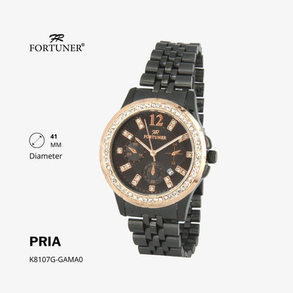 Fortuner Jam Tangan Analog Pria Water Resistant Hawk