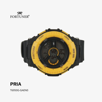 Fortuner Jam Tangan Pria Digital Water Resist Rubber Osbert