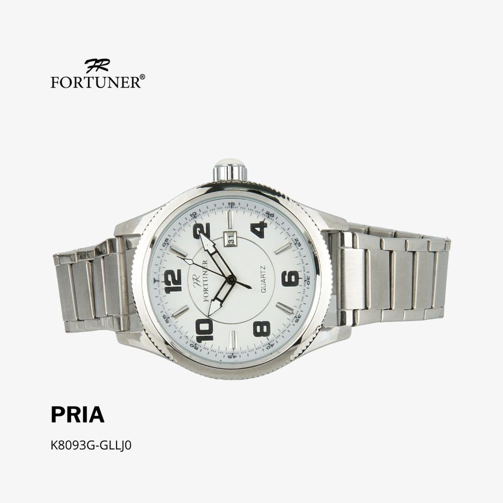 Fortuner Jam Tangan Analog Pria Water Resistant Rantai Haidar