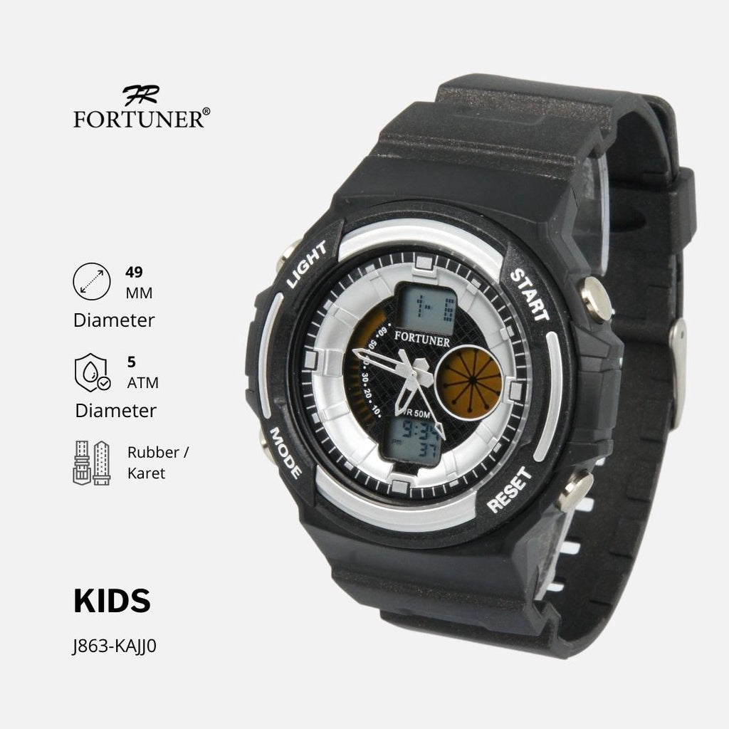 Fortuner Jam Tangan Anak Analog-Digital Water Resist Narciso