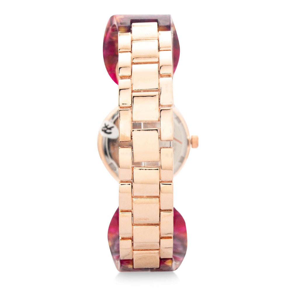 Fortuner Jam Tangan Analog Wanita Rosegold Water Resist Benicia