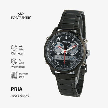 Fortuner Jam Tangan Pria Analog-Digital Water Resist Tihomir