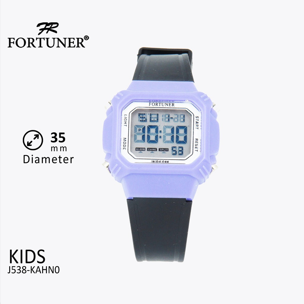 Fortuner Jam Tangan Anak Digital Water Resist Rubber Aloha