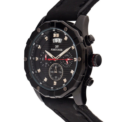 Fortuner Jam Tangan Analog Pria Chrono Water Resistant Allson