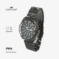 Fortuner Jam Tangan Analog Pria Day-Date Water Resistant Silver Black Bonus Dompet dan Box Exclusive Fairbanks