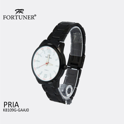 Fortuner Jam Tangan Pria Analog Black Water Resistant Daran