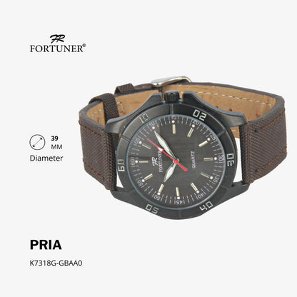 Fortuner Jam Tangan Analog Pria Water Resistant Harris