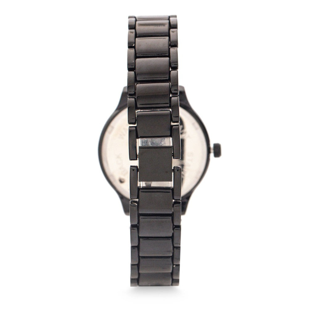 Fortuner Jam Tangan Analog Wanita Black Water Resist Carmilla