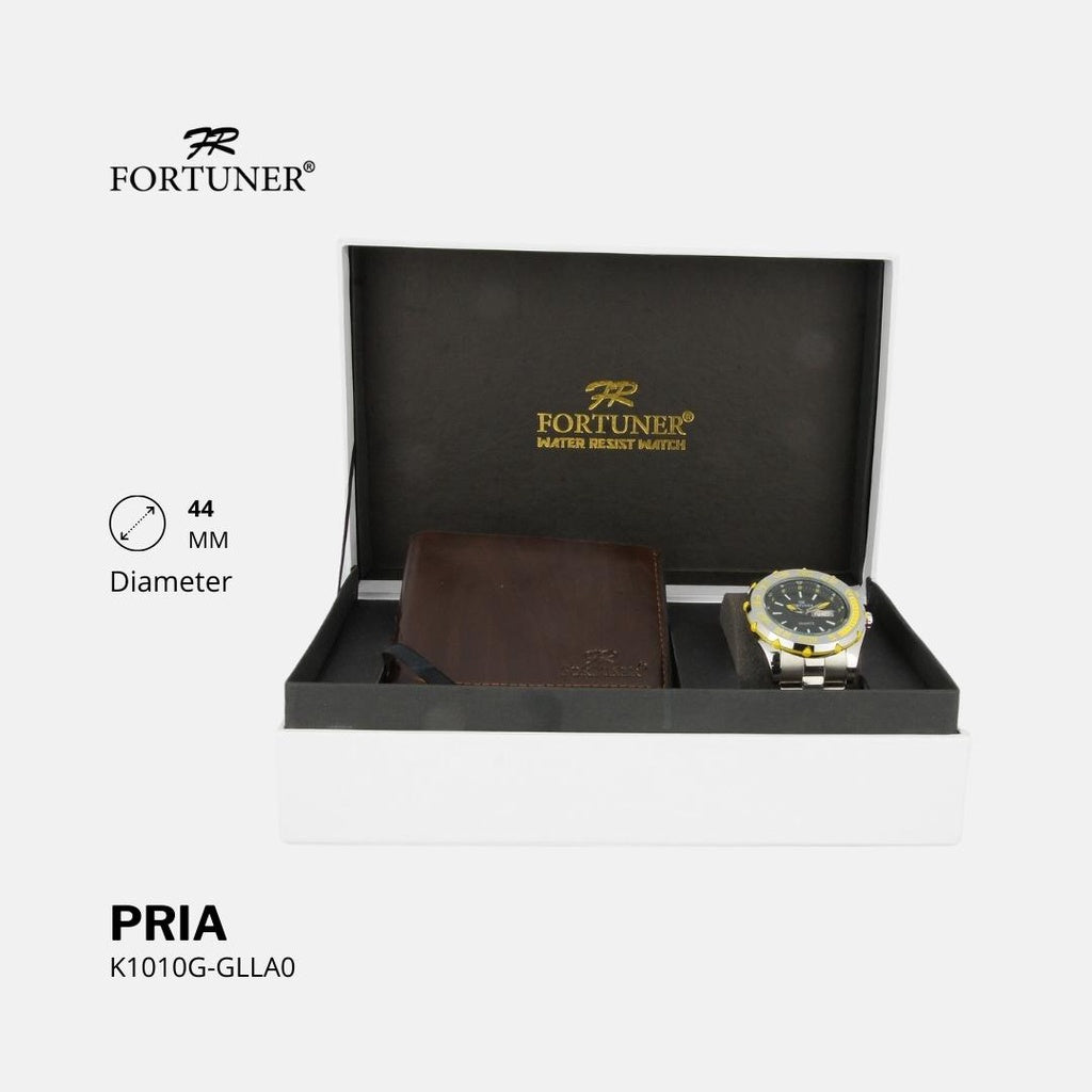 Fortuner Jam Tangan Analog Pria Water Resistant Farid