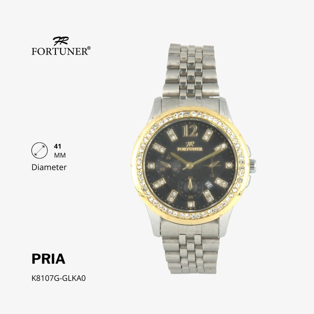 Fortuner Jam Tangan Analog Pria Water Resistant Hawk