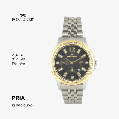 Fortuner Jam Tangan Analog Pria Water Resistant Hawk