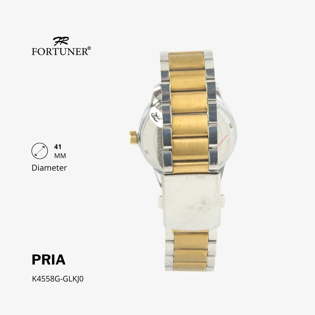 Fortuner Jam Tangan Analog Pria Water Resistant Helmuth