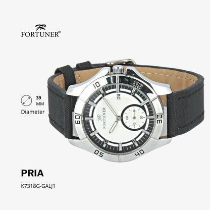 Fortuner Jam Tangan Analog Pria Water Resistant Harold